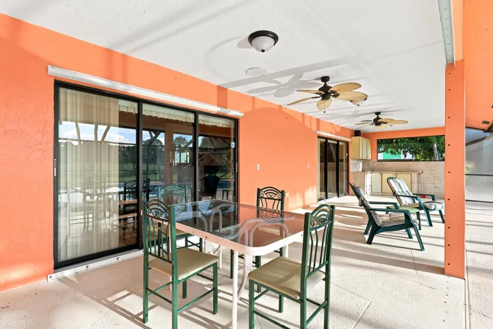 rear porch