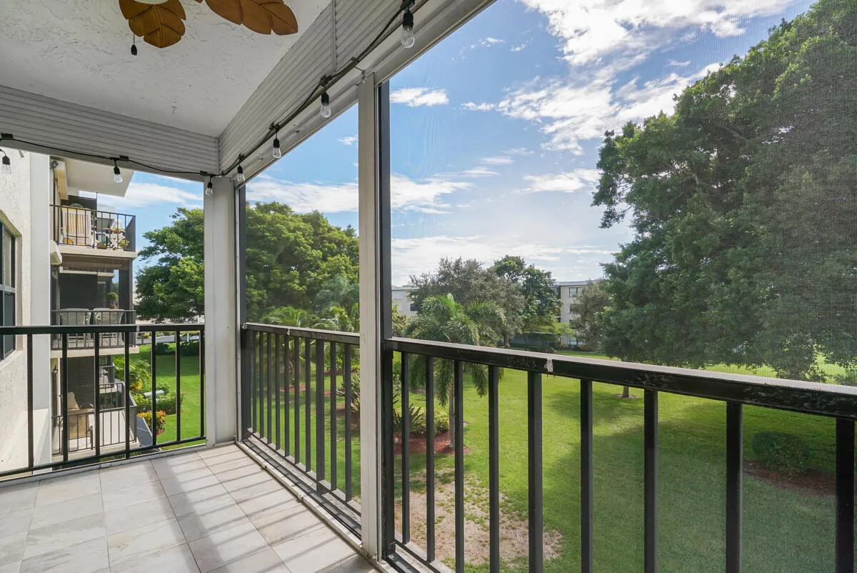 Nice views from the screened lanai