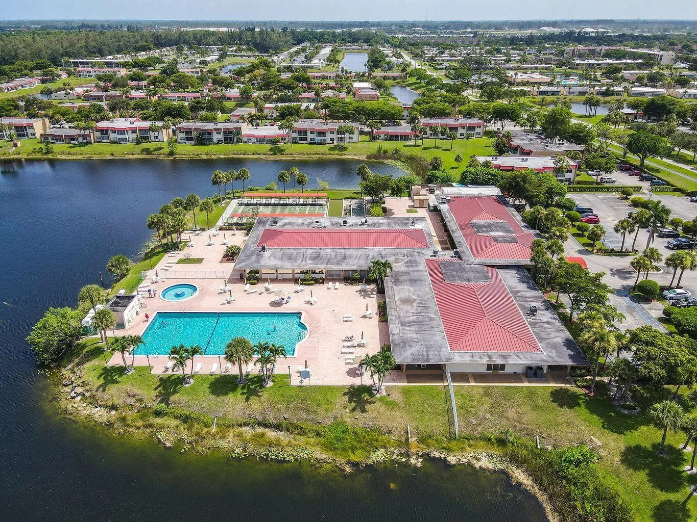 Golden Lakes A aerial view