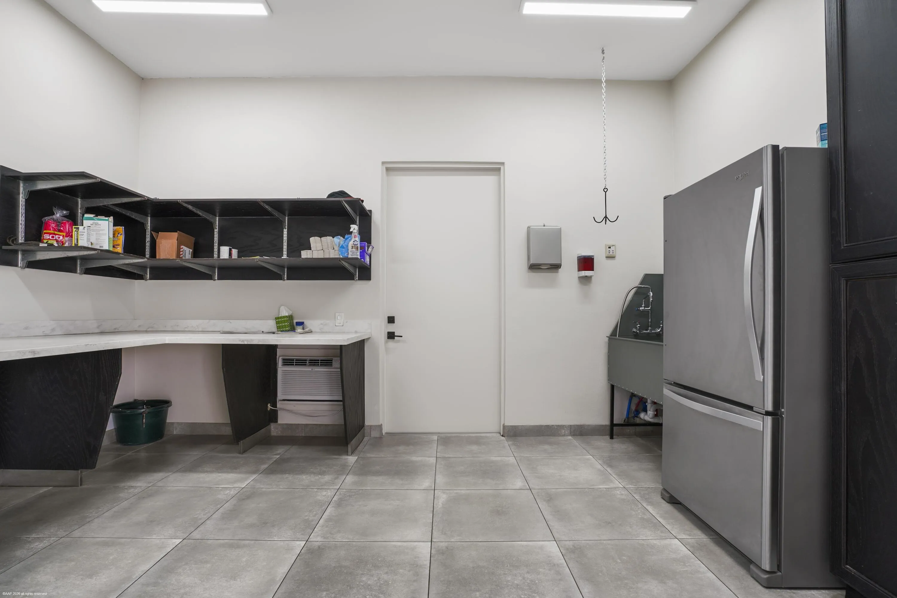 Grain and supplement room