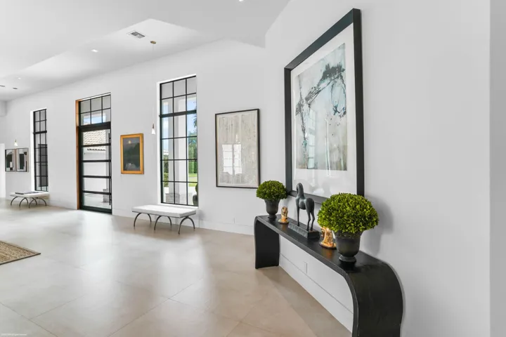 Front entry foyer
