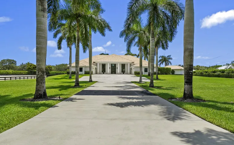 Driveway to main residence