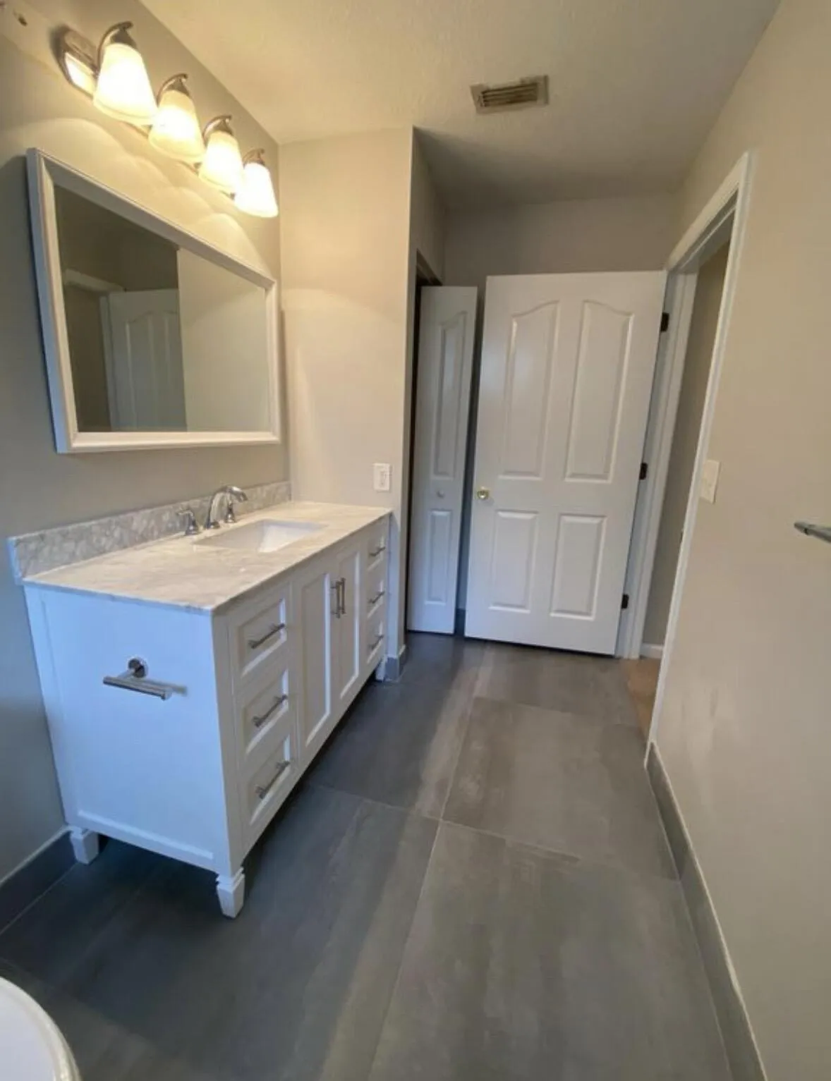 Renovated Bathroom Master Bath