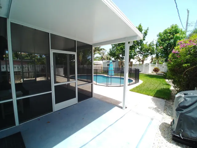 Canal Side yard