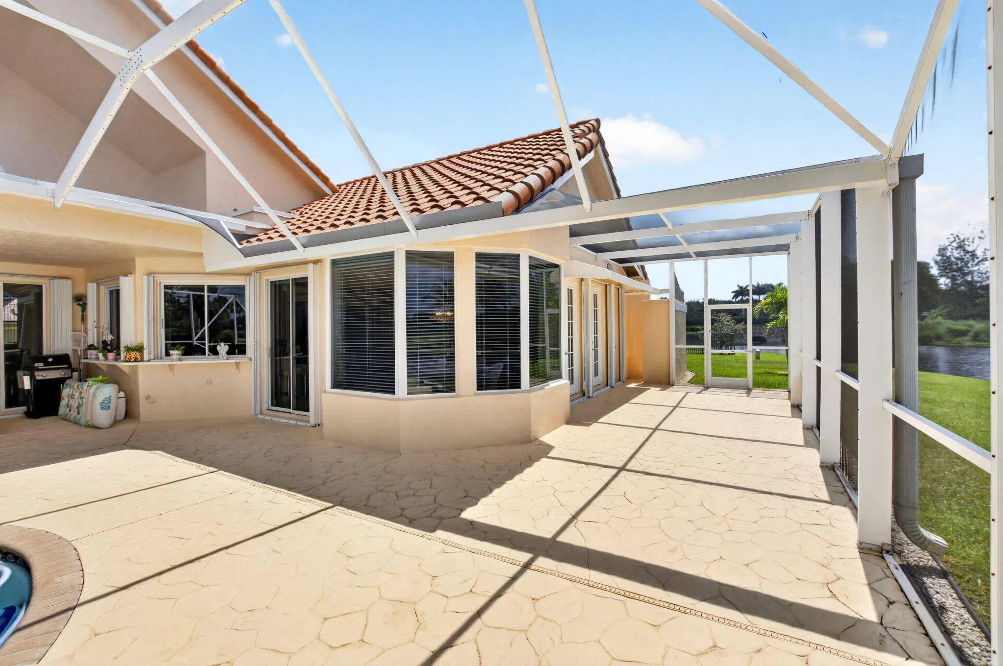 expanded patio