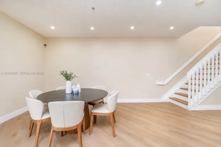 Family room/dining room