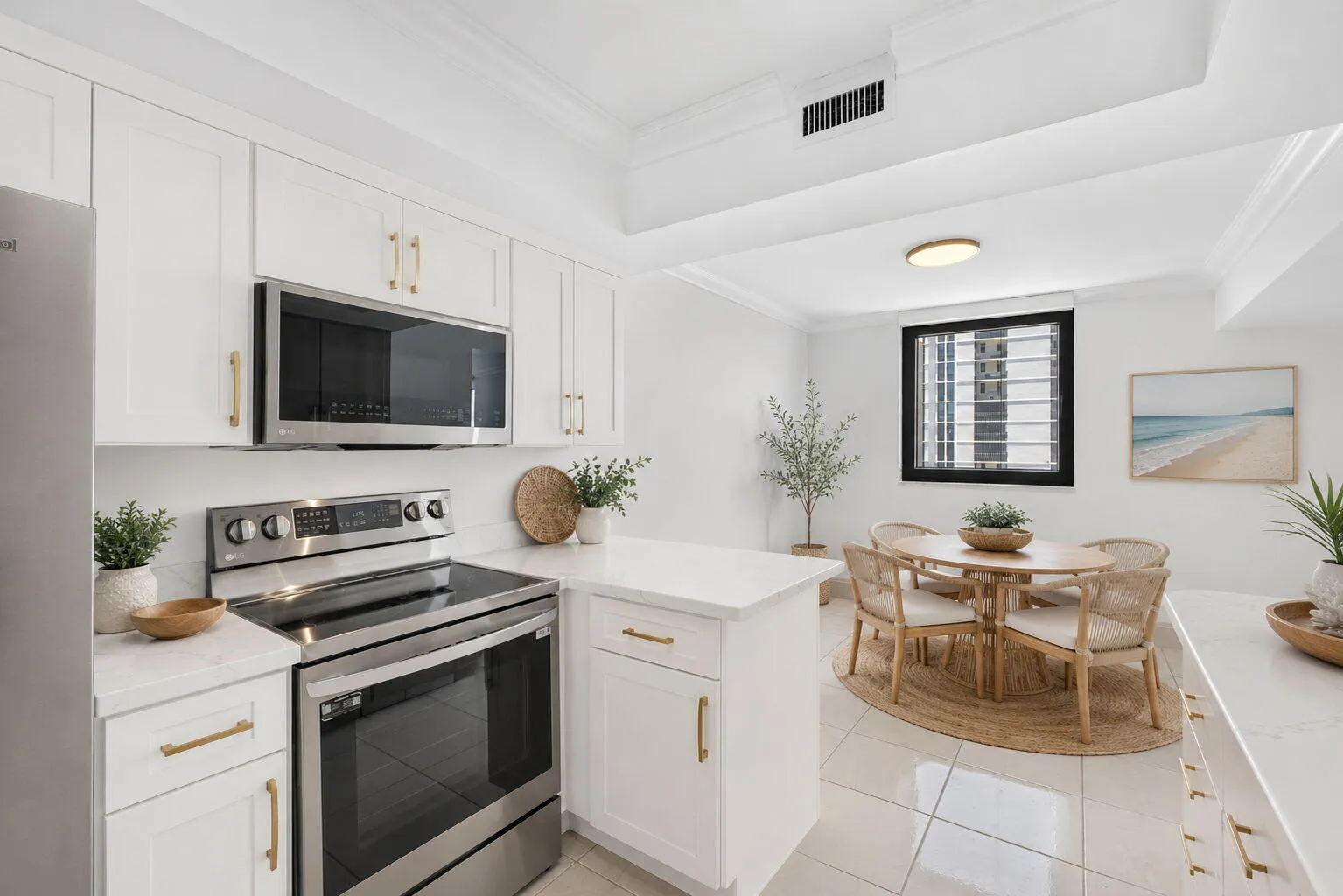 Virtually Staged Kitchen