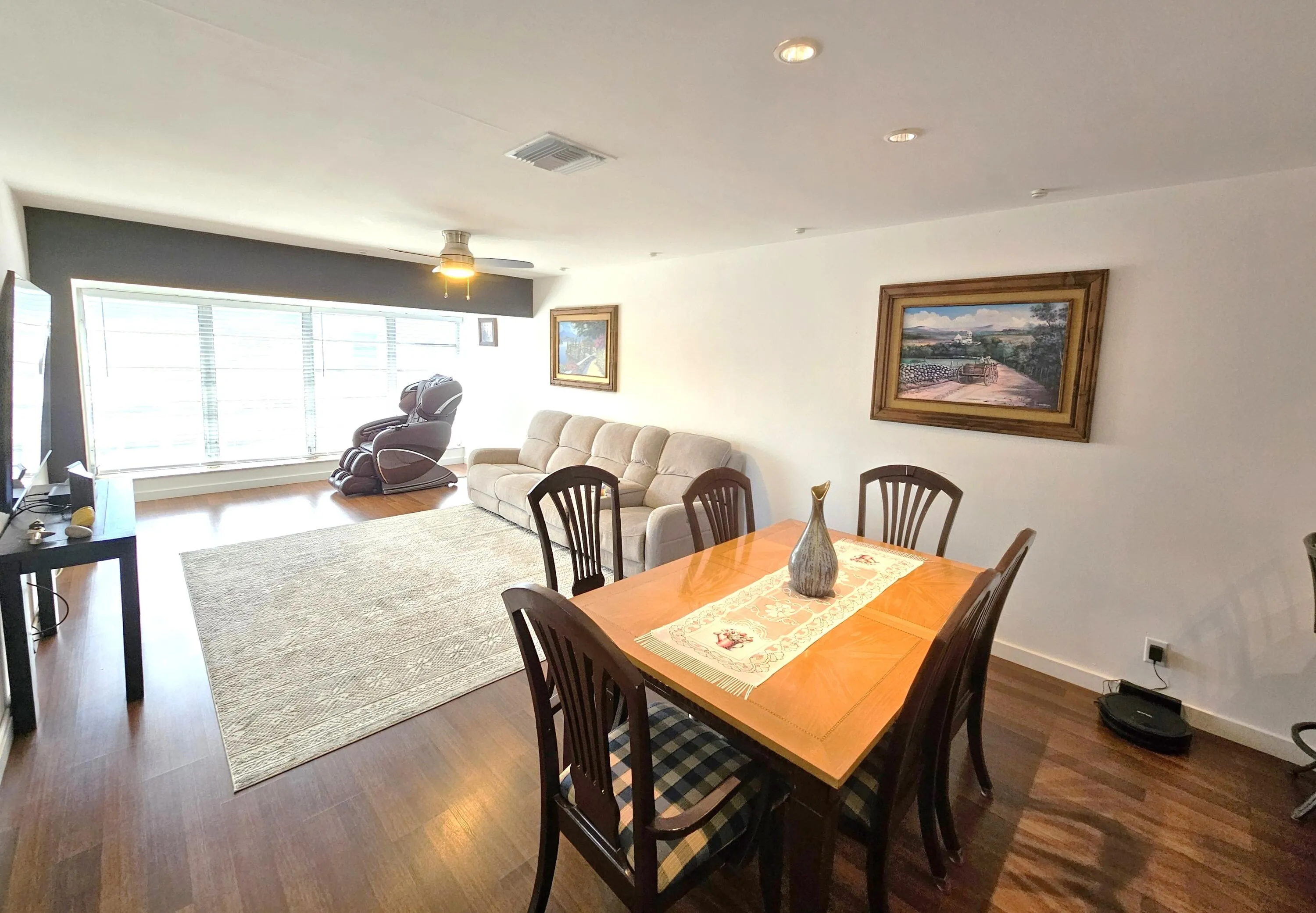 Dining and Living Area
