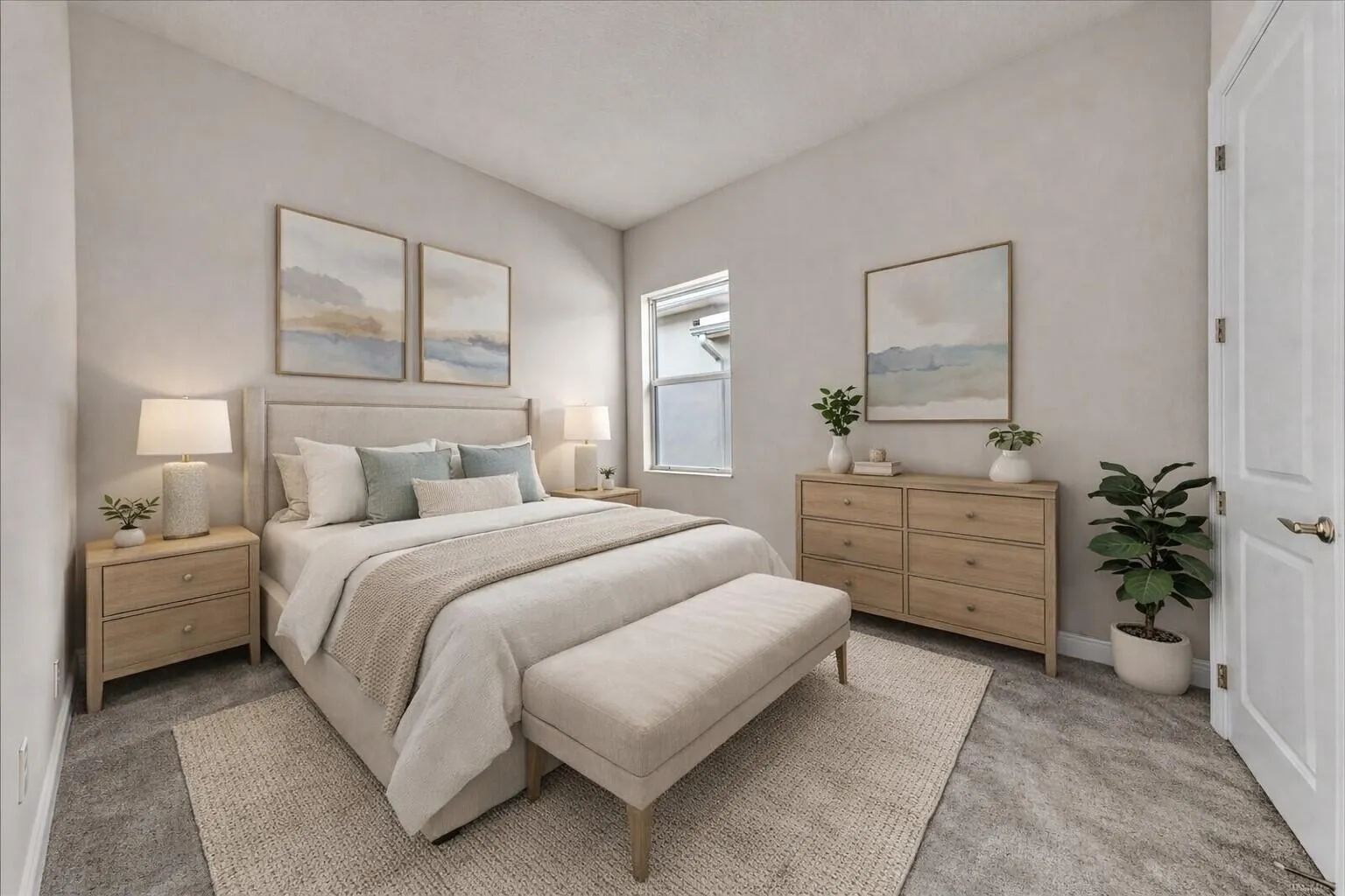 Virtually Staged- Guest Room