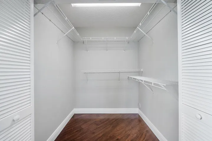 2nd bedroom walk in closet