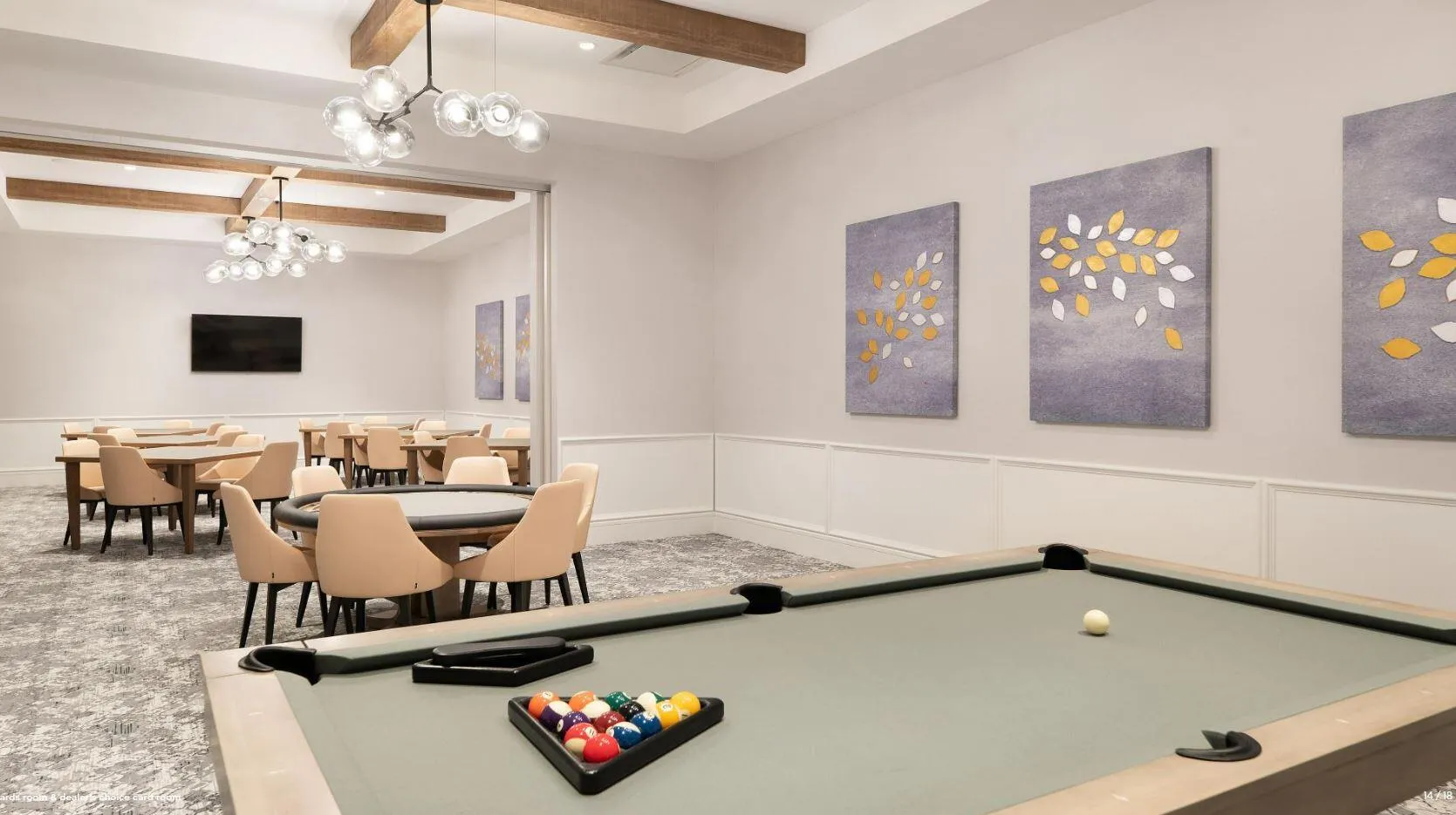 Billiards and Cards