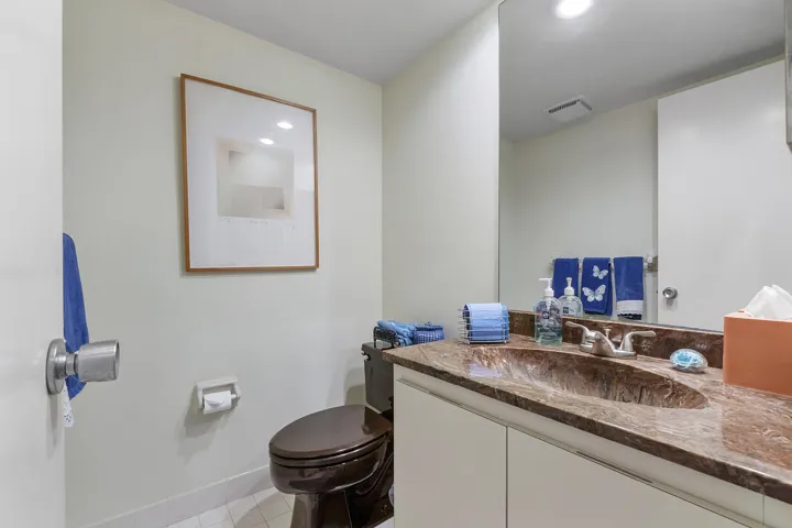 Half bath.