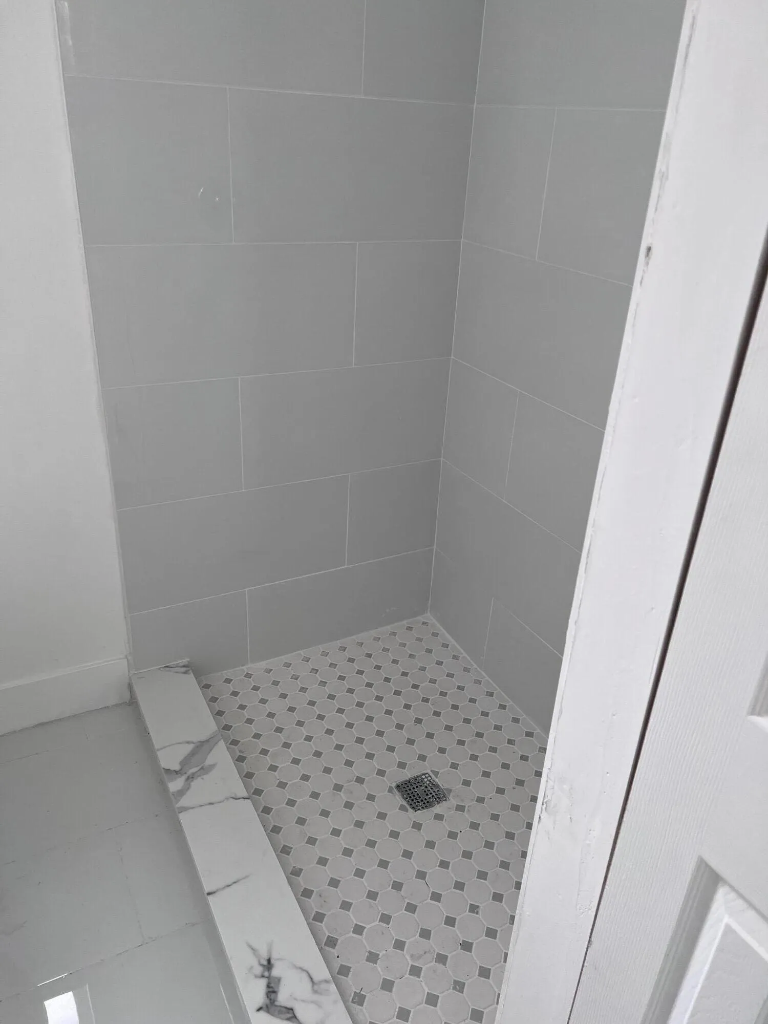 LARGE STEP IN SHOWER