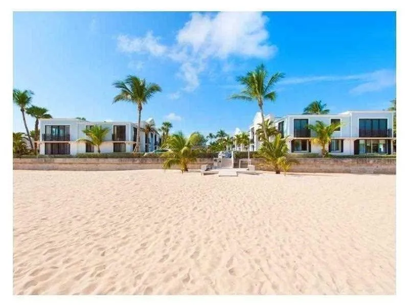 Private beach