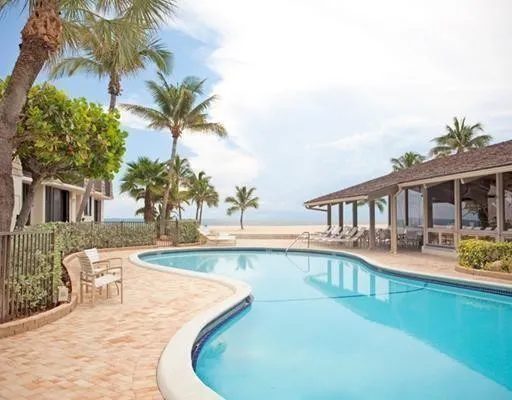 Pool by the beach
