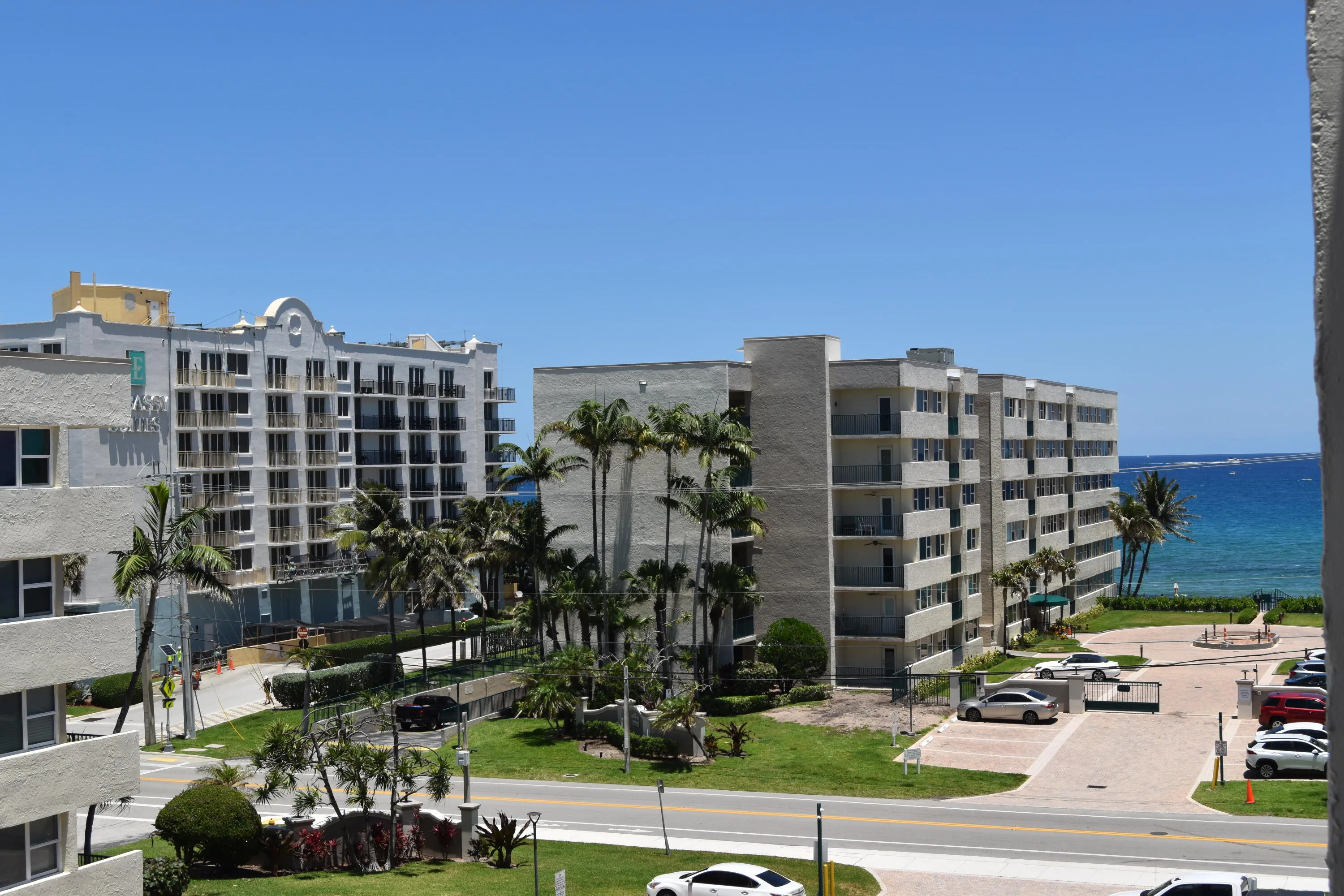 Ocean View From Balcony
