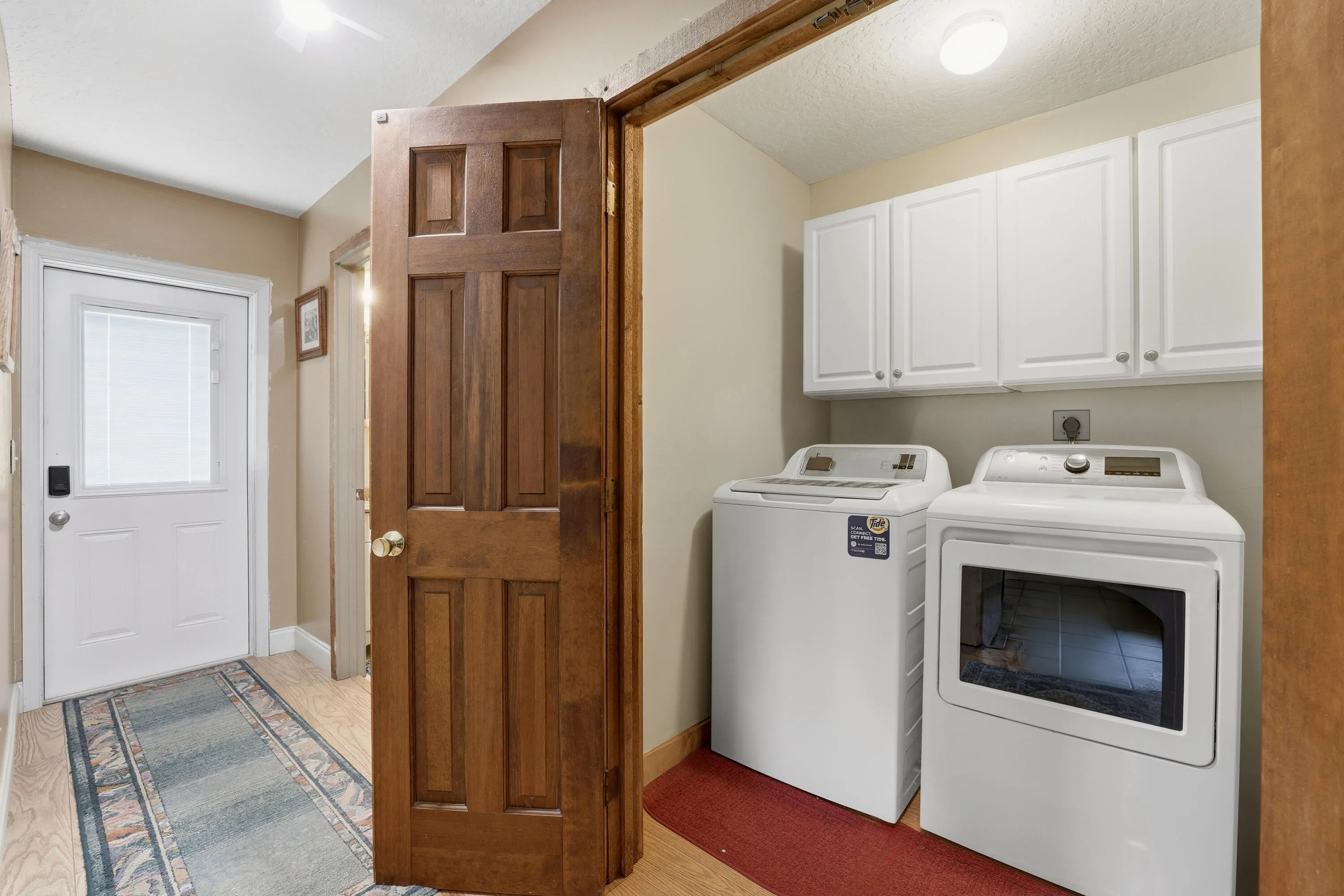 Washer and dryer