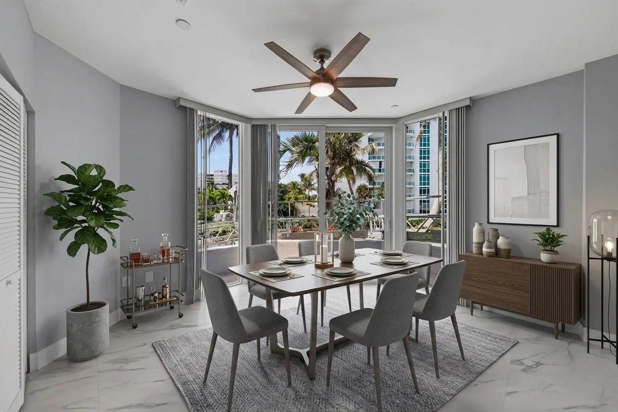 Bonus room staged