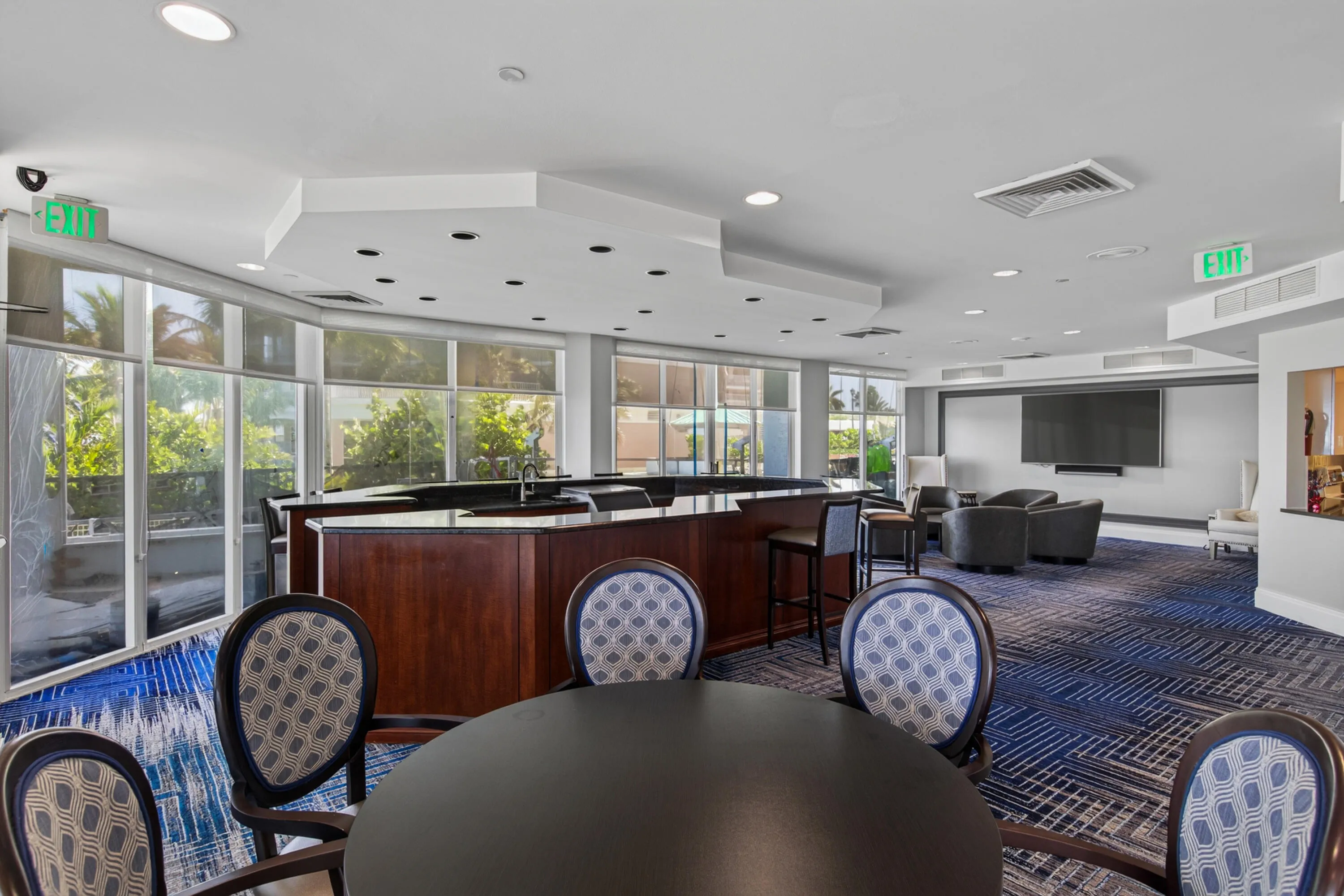 card room