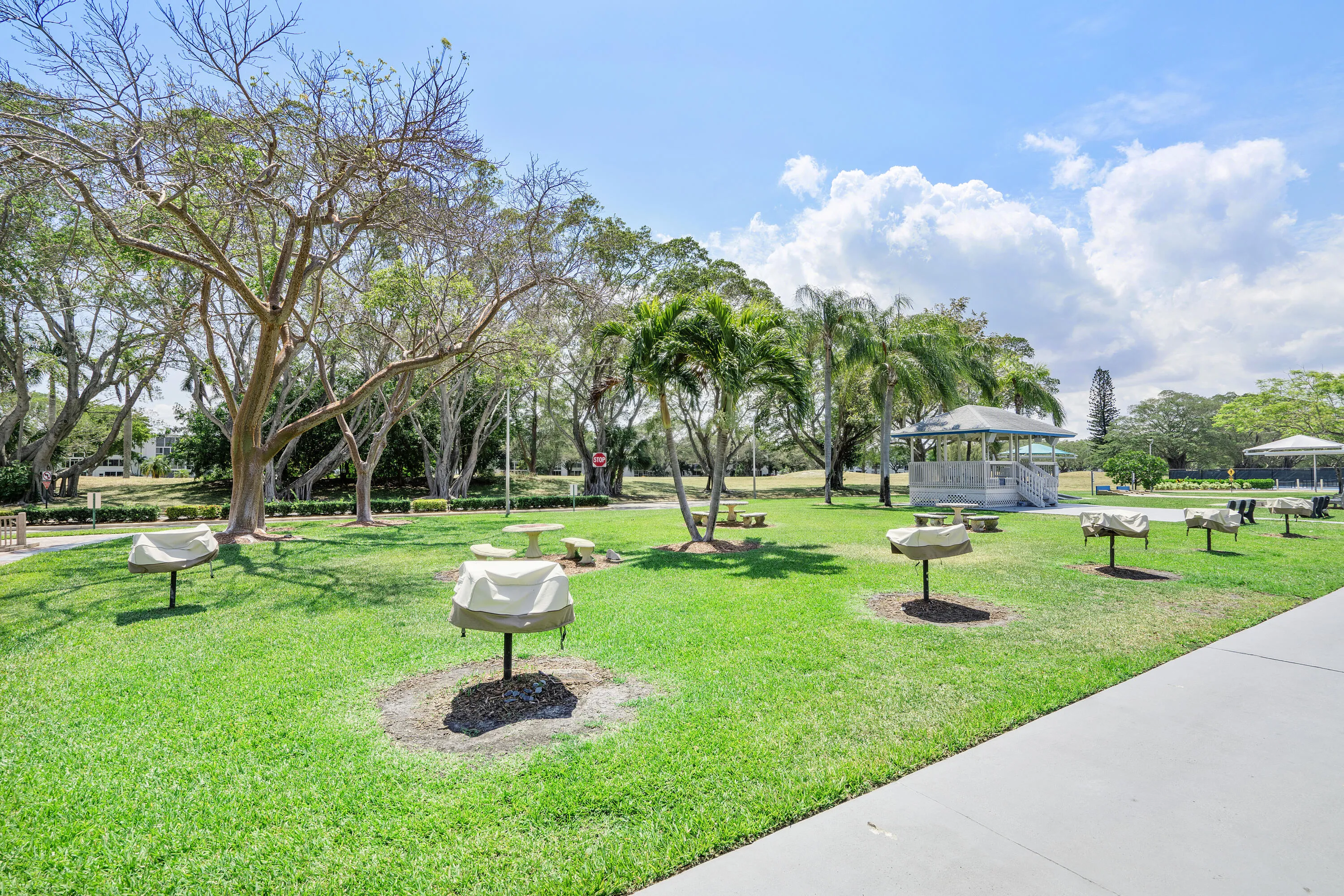 BBQ area