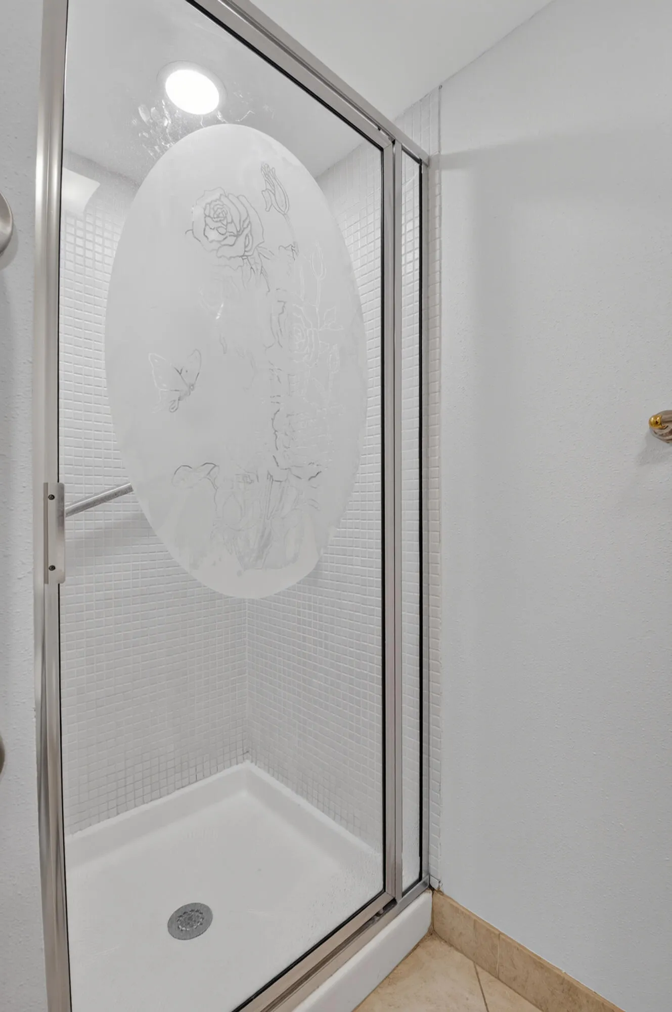 second bathroom shower