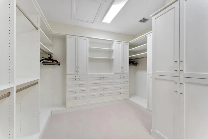 Primary Walk-in Closet.