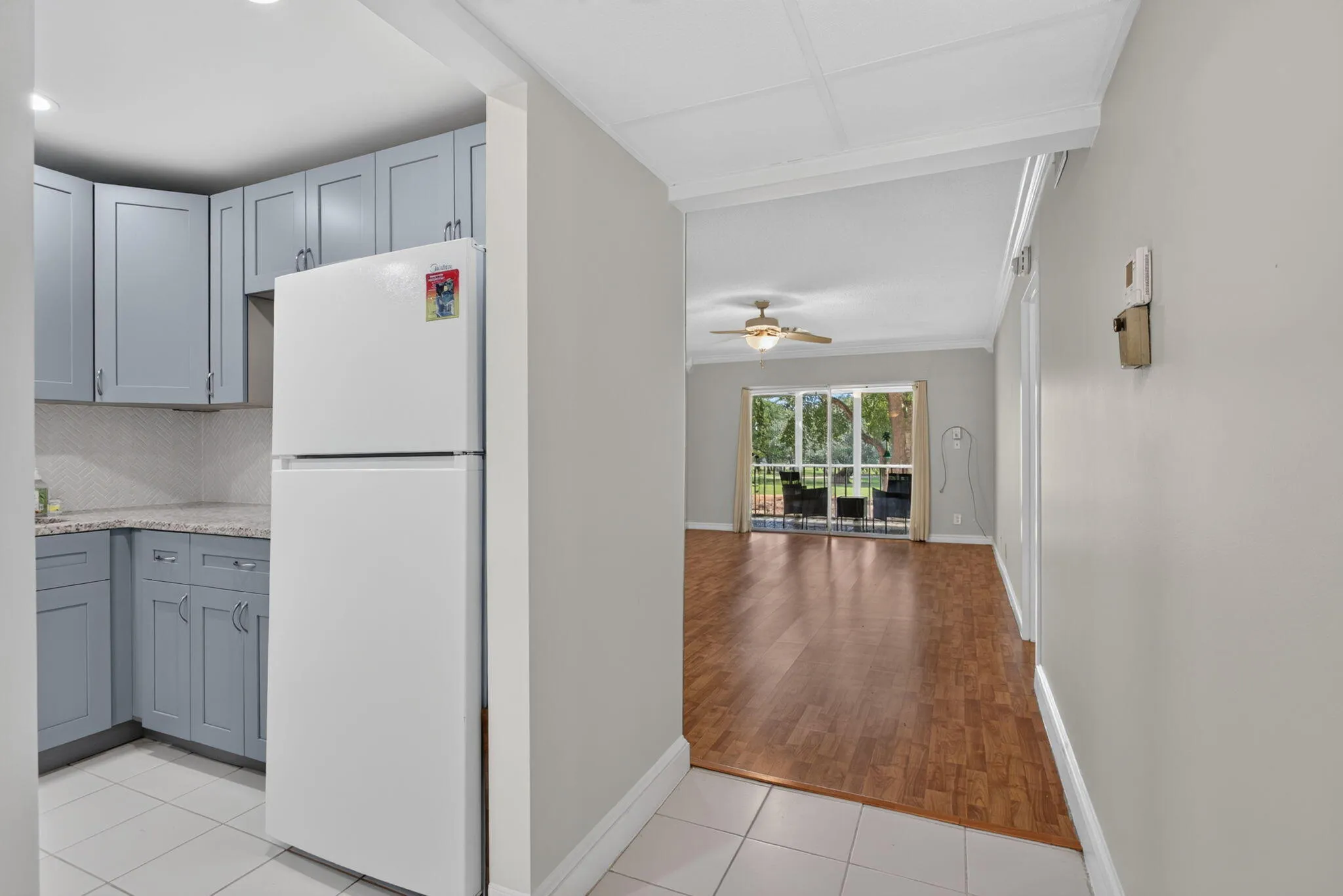 Looking towards Living Area