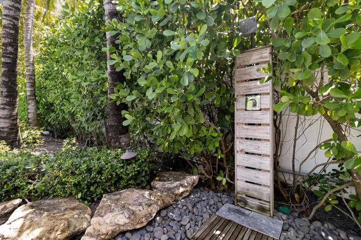 Outdoor shower
