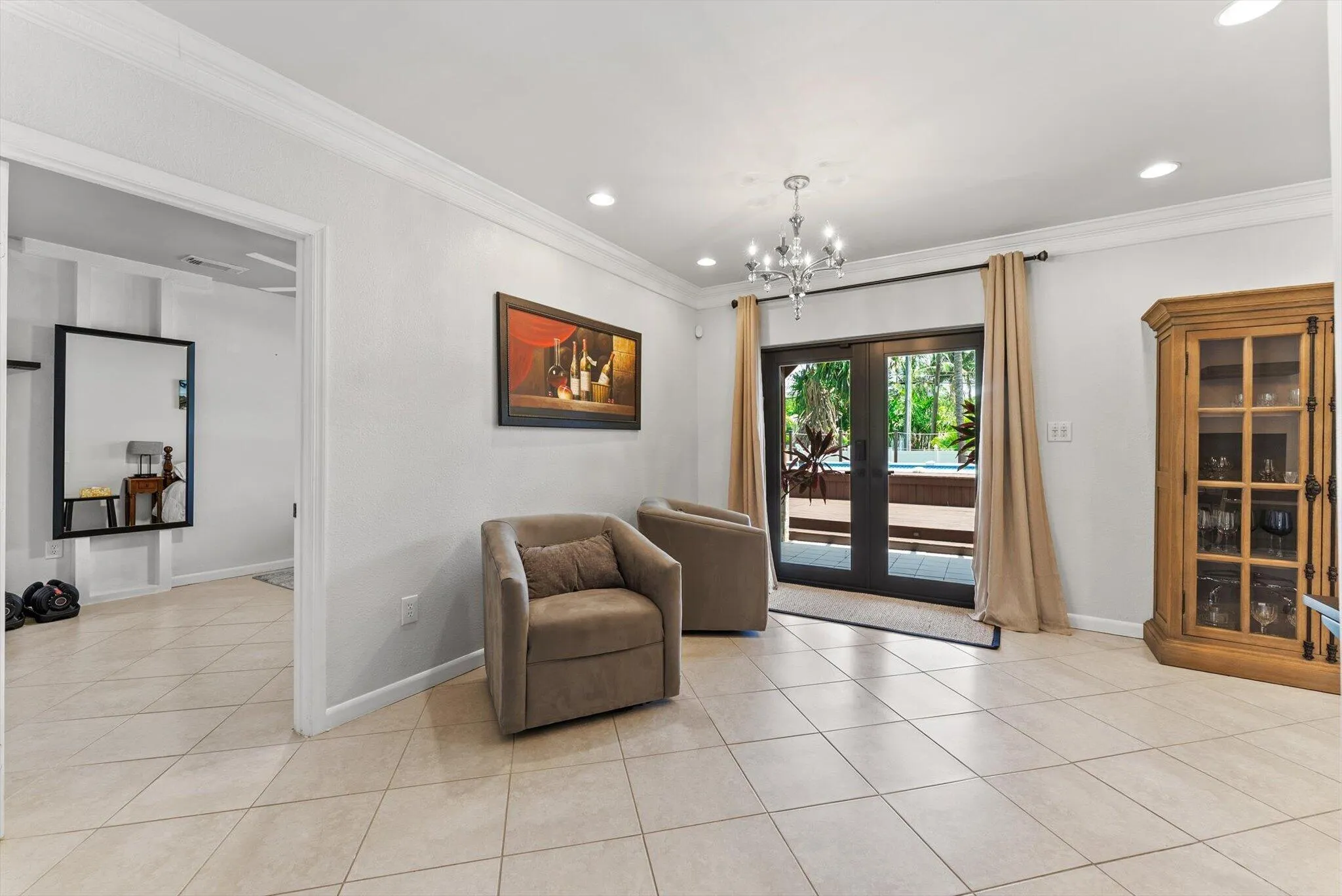 sitting area
