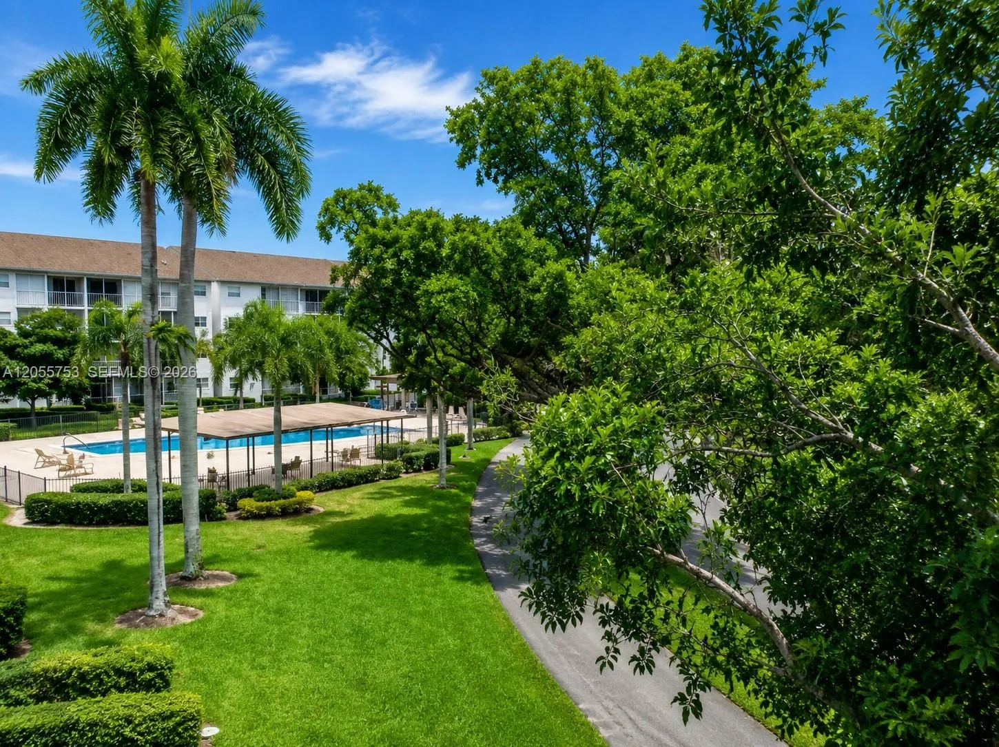 Partial Pool & Garden Views!