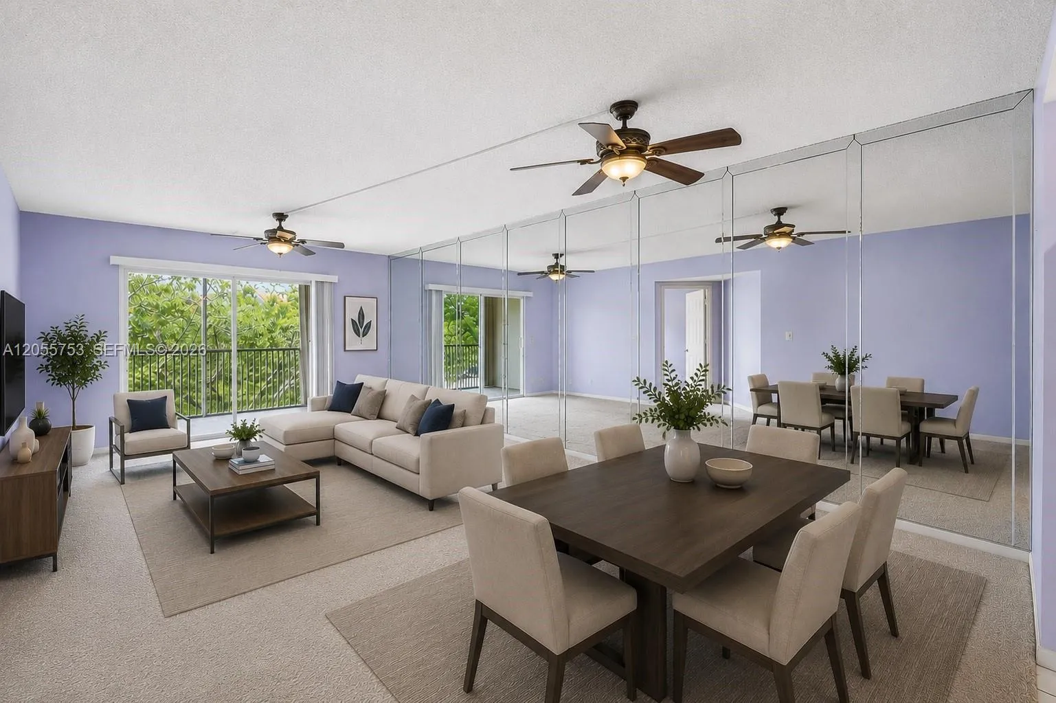 Dining/Family Room - Virtual Staging