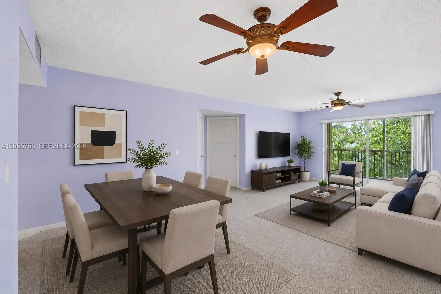 Dining/Family Room - Virtual Staging