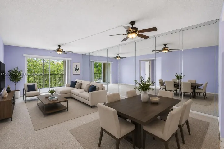Dining/Family Room - Virtual Staging