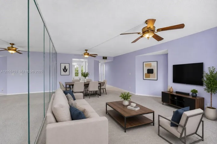 Family/ Dining Room - Virtual Staging