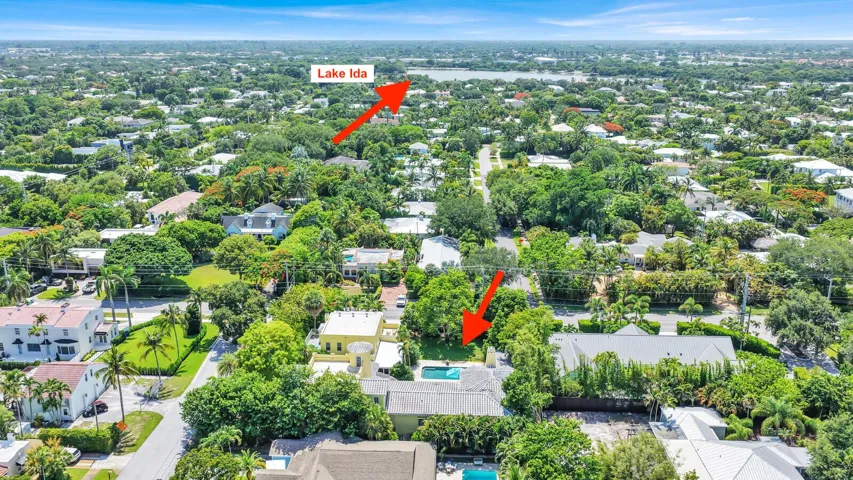 Proximity to Lake Ida
