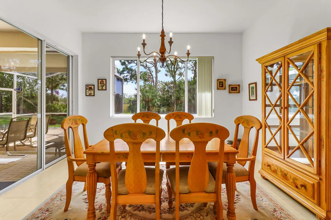 View from dining room