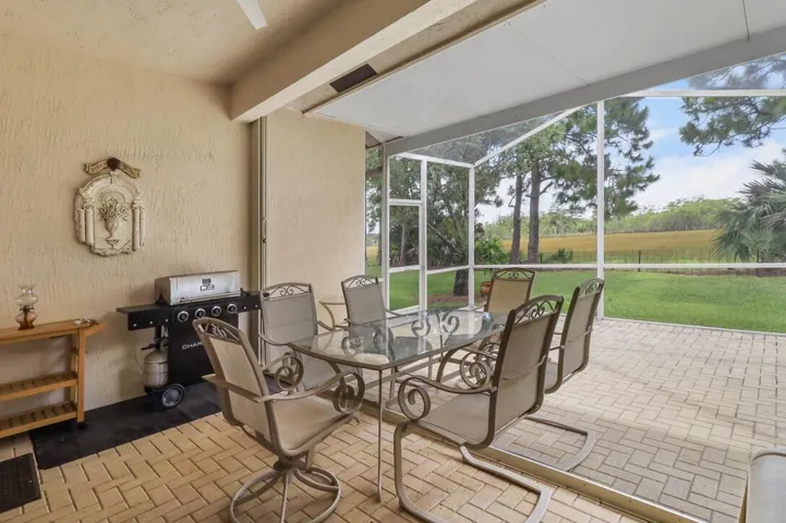 Patio views of preserve