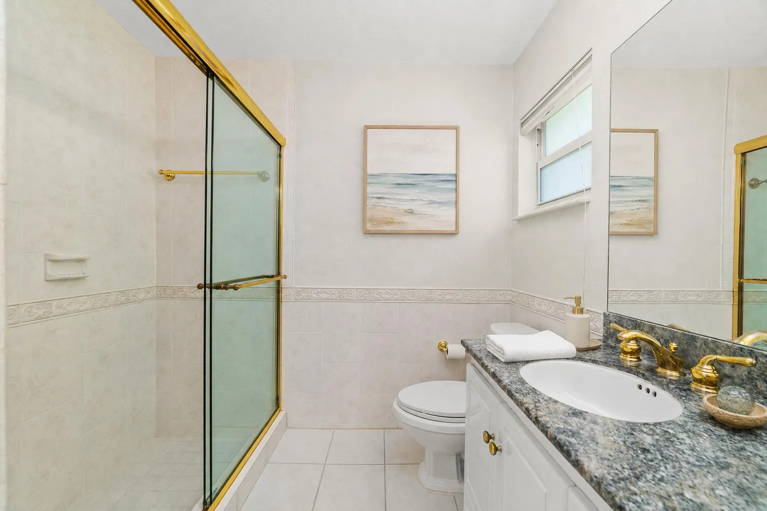 Walk in shower