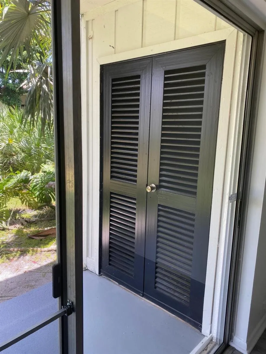 Patio Storage Closet