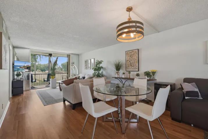 3. Dining Living Room Balcony