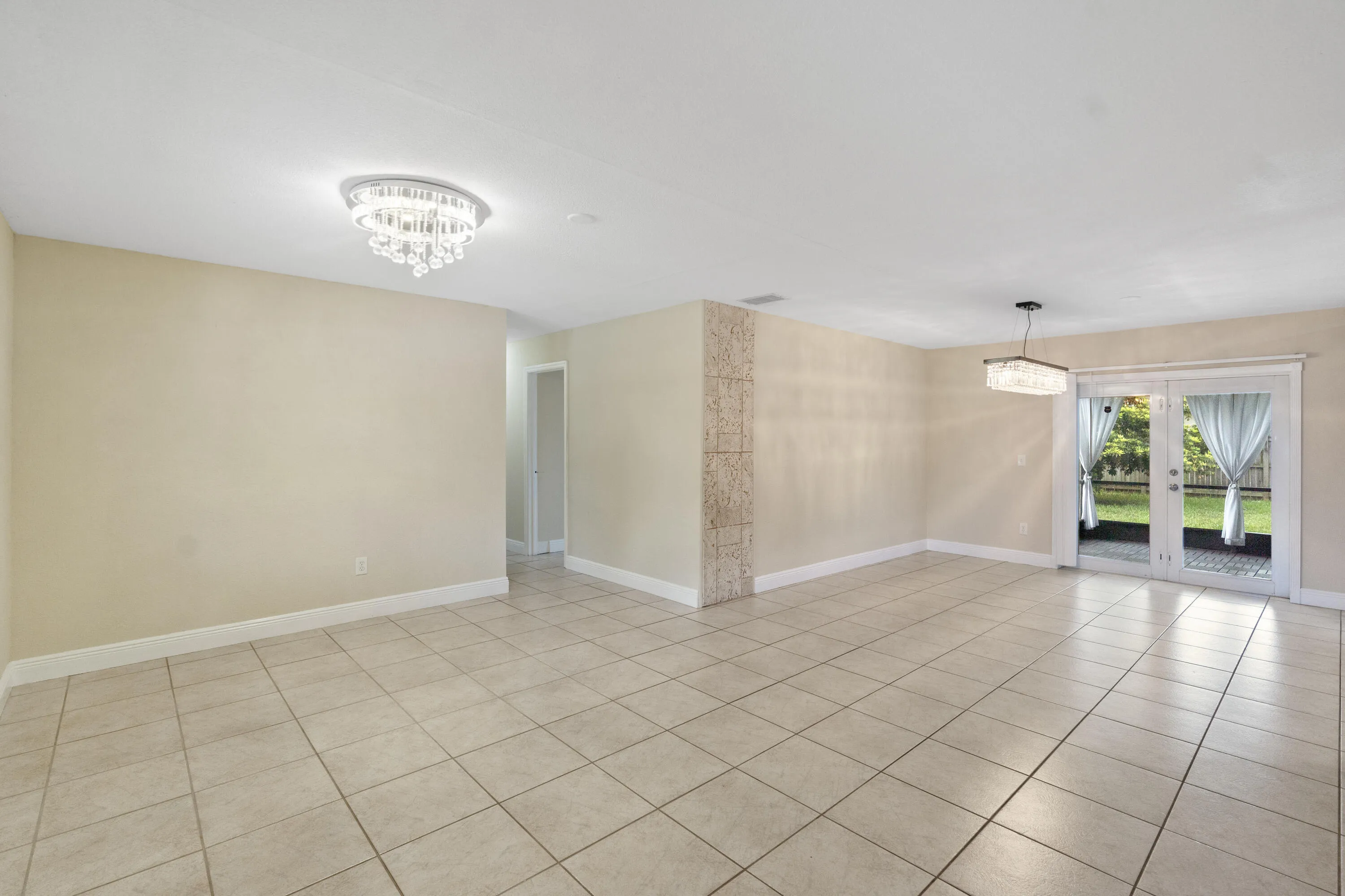Living Room/Hallway to Bedrooms