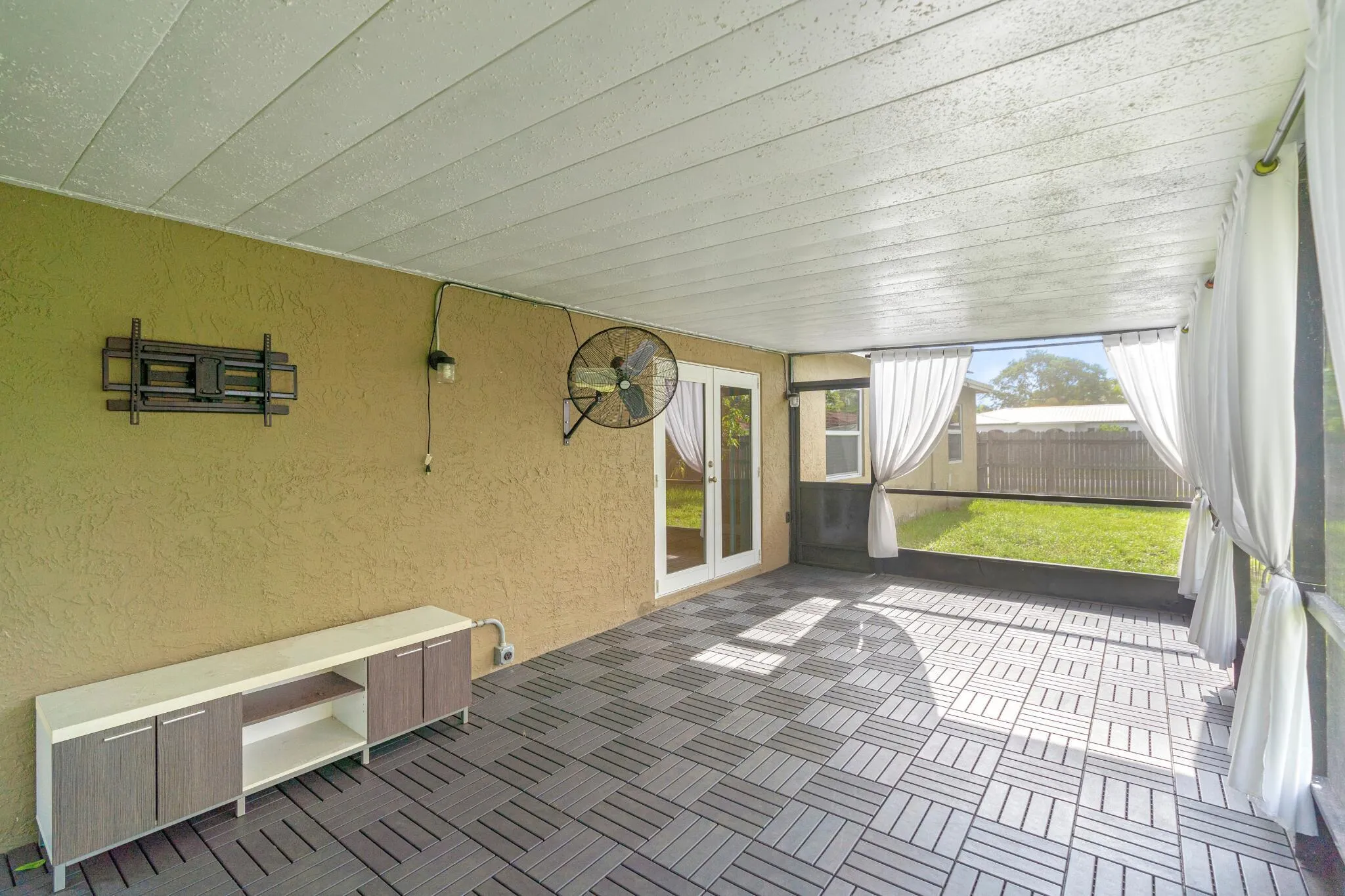 Enclosed Patio