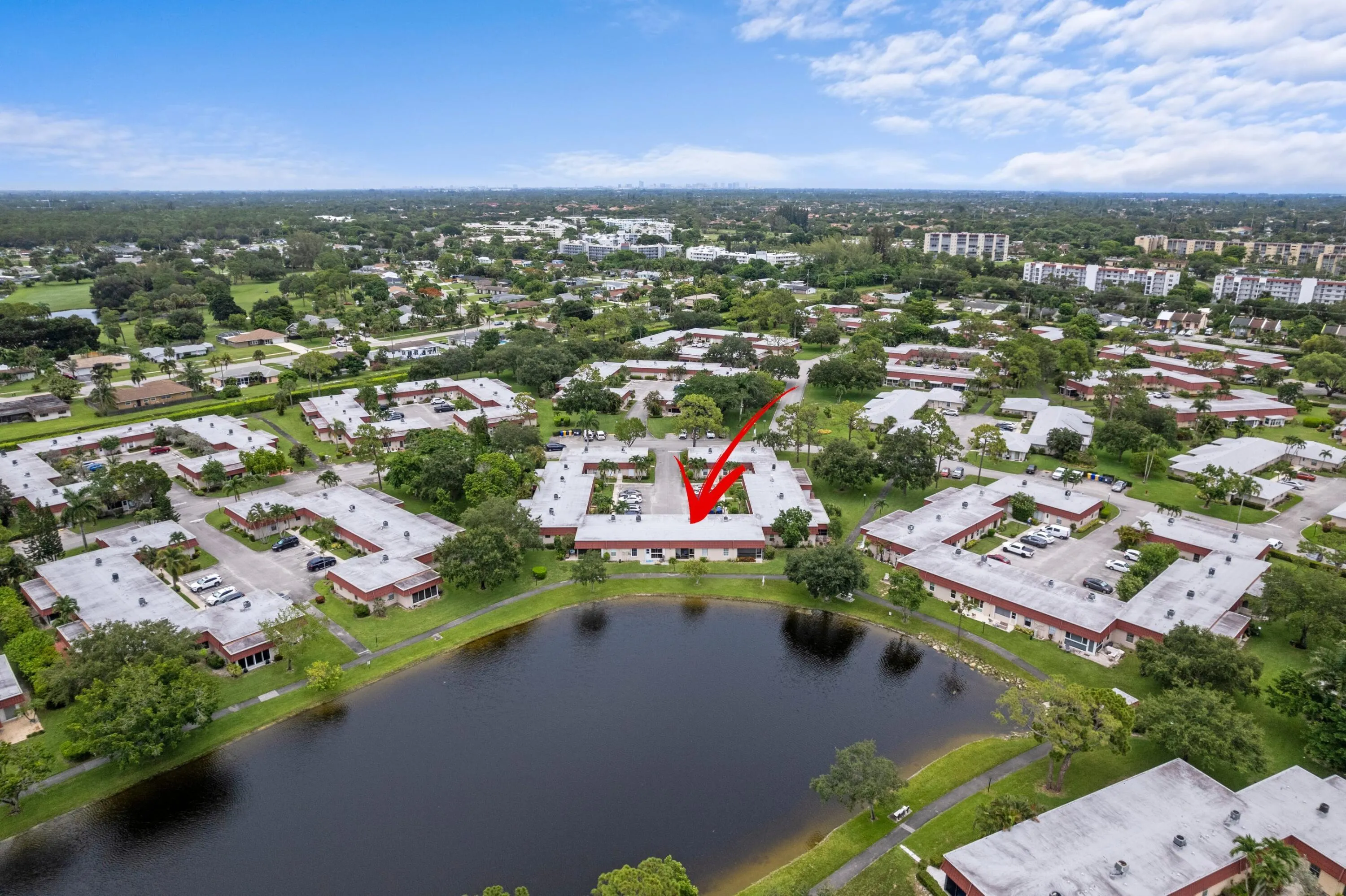 Aerial Neighborhood View