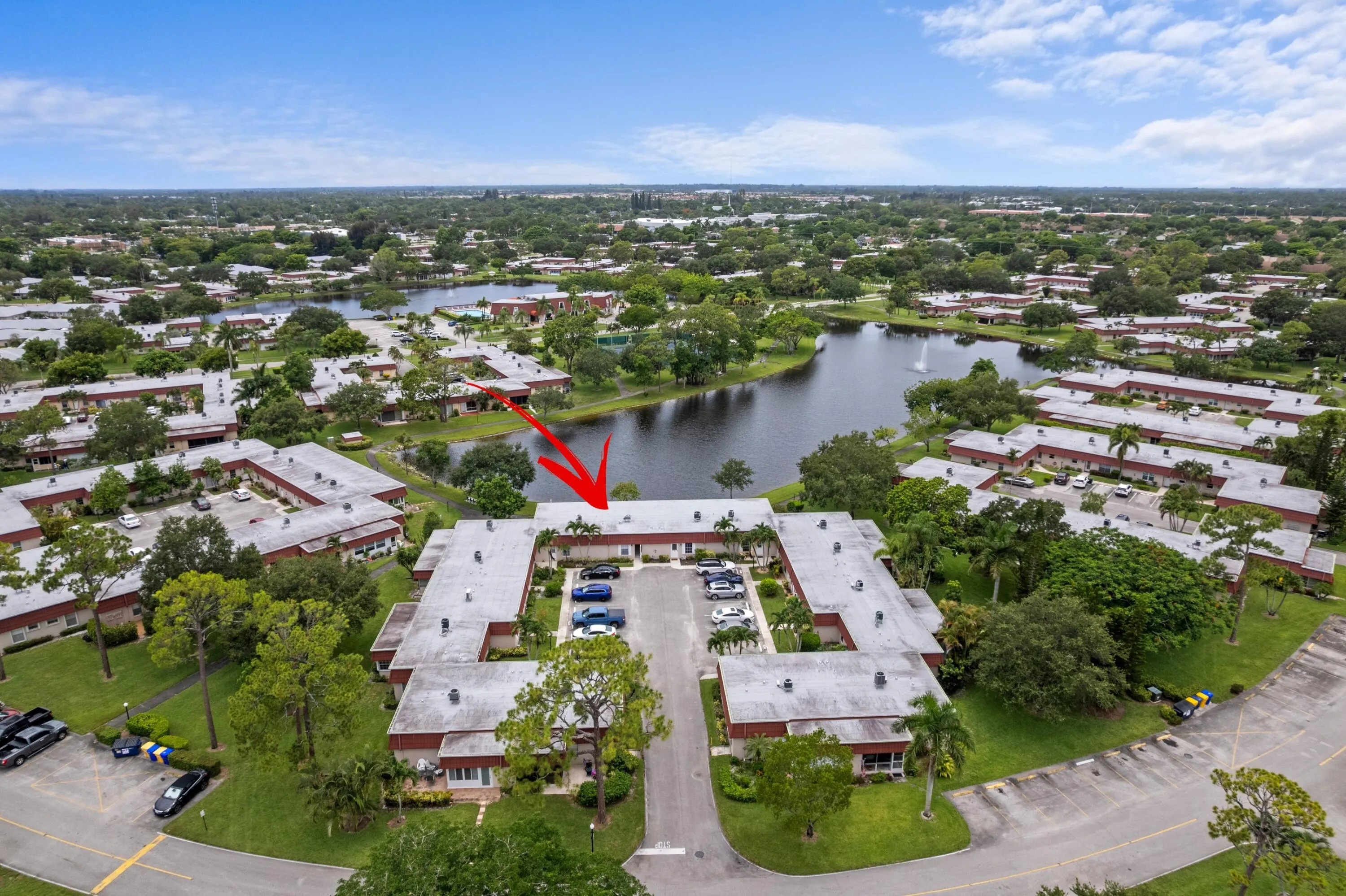 Aerial Neighborhood View