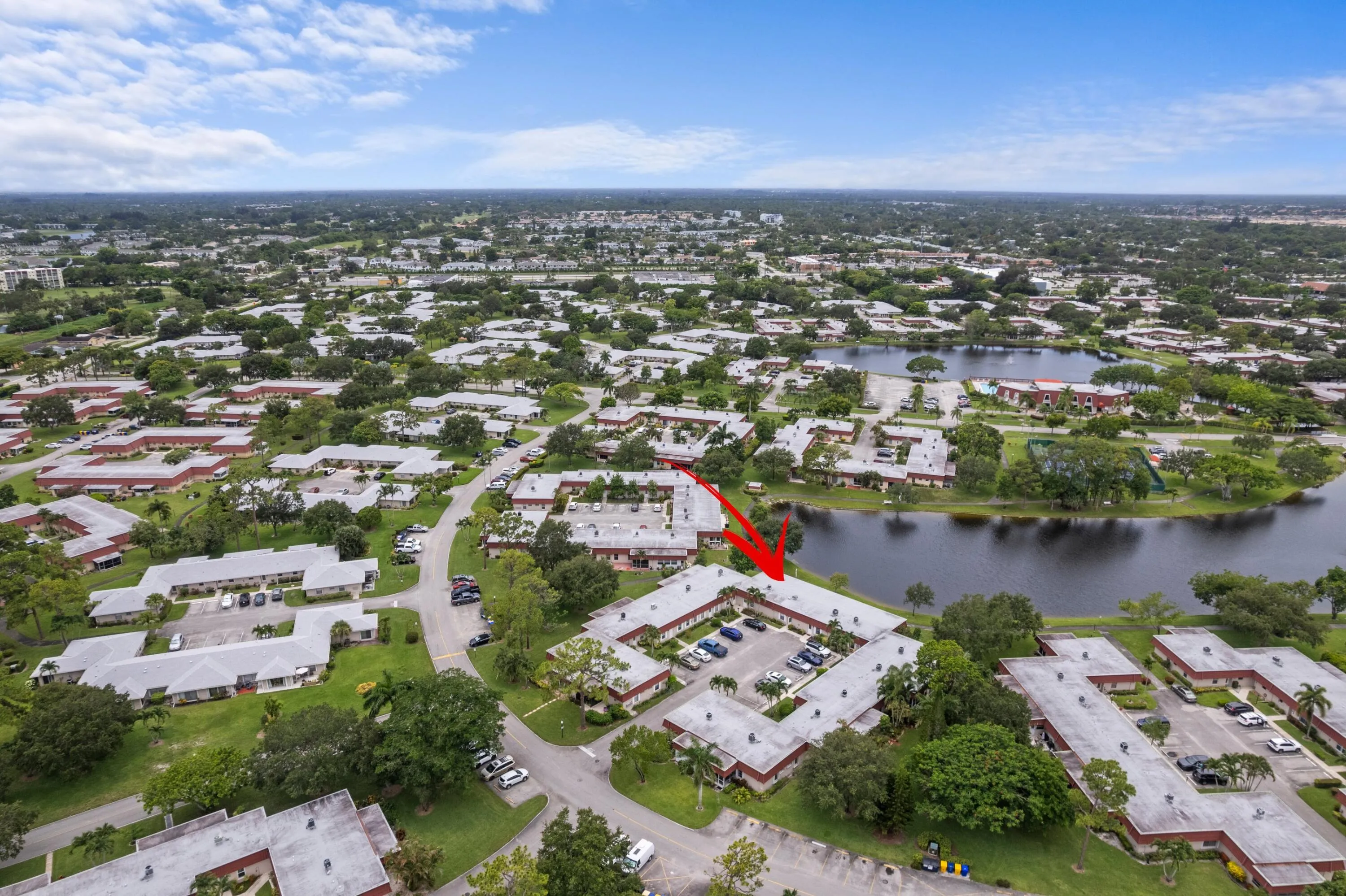 Aerial Neighborhood View
