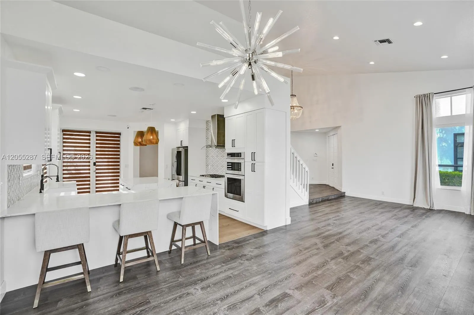 Dining area & Living Room - Open Concept