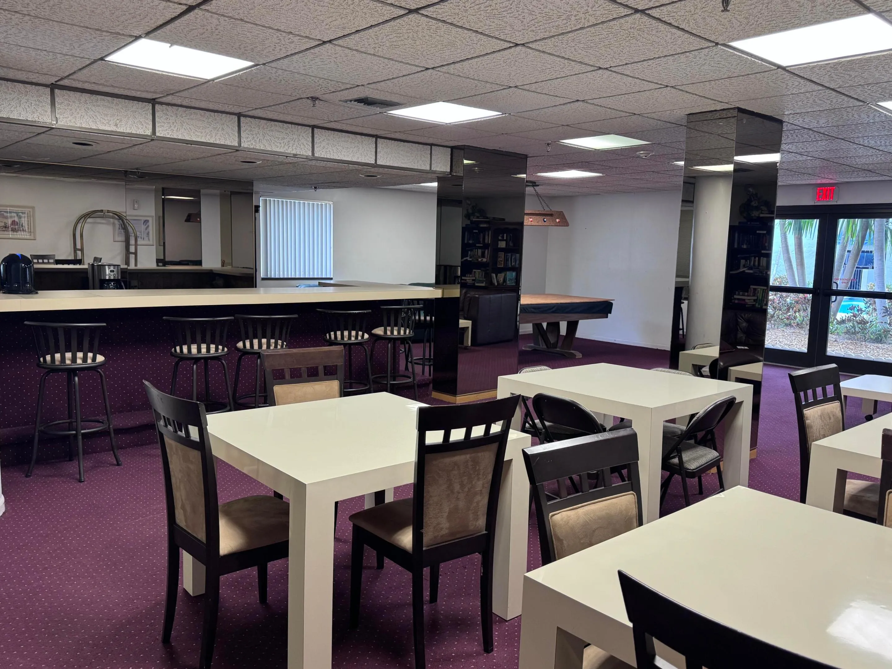 Party Room at Lobby level.