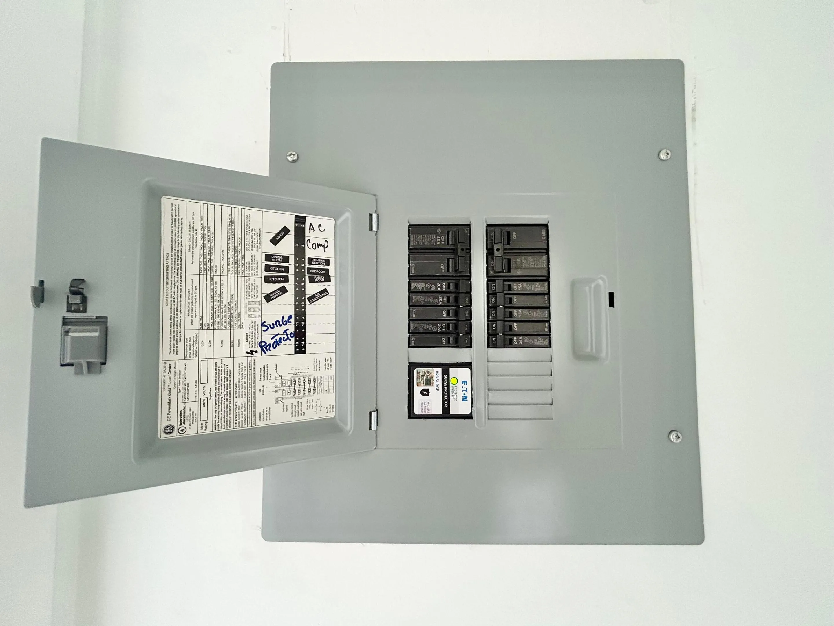 NEW ELECTRIC PANEL