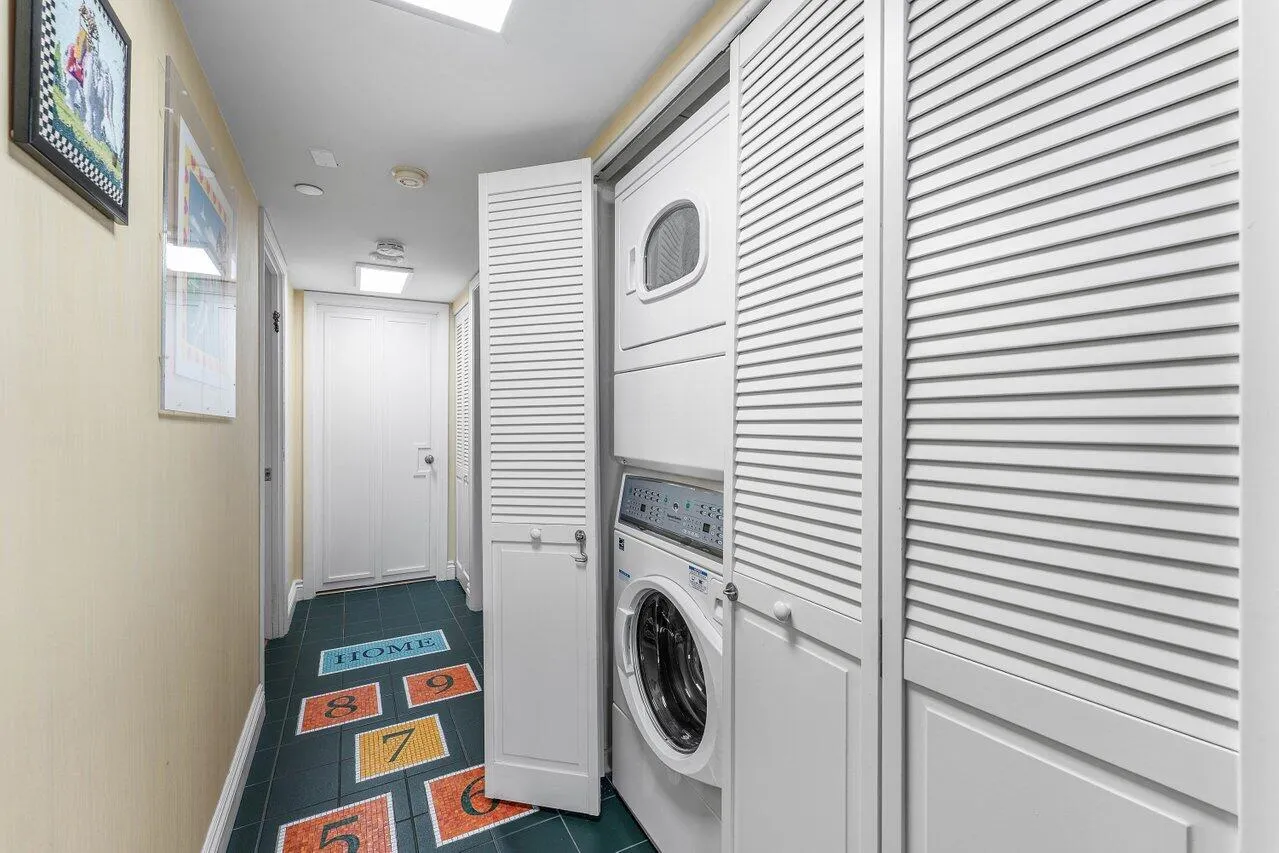 Hallway Laundry