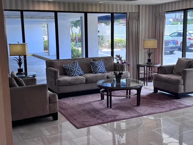 Many Seating areas in Lobby